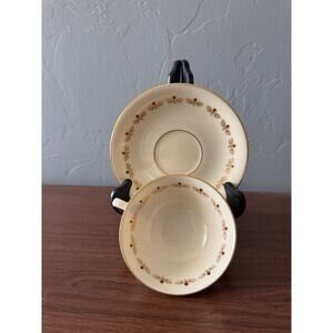 Lenox Romance Footed Cup & Saucer set